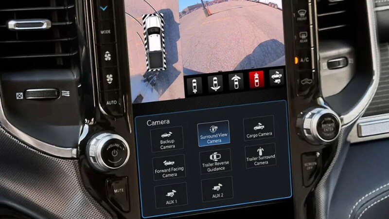 2025 Ram 3500 Sorrounding Camera Feature