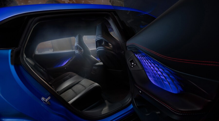 2026 Dodge Charger Daytona EV Rear Interior Seating