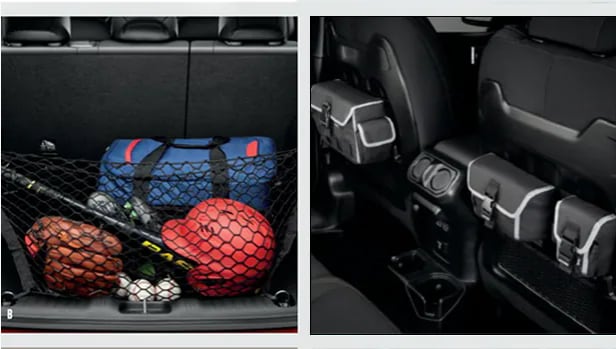 Jeep Nylon cargo nets