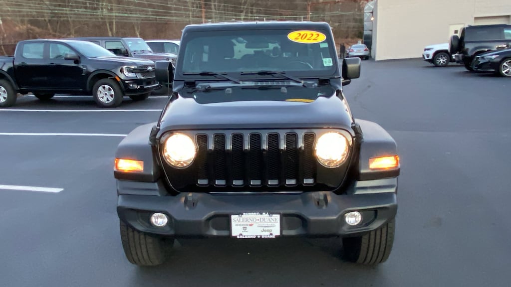 Certified 2022 Jeep Wrangler Unlimited Sport Altitude SUV
