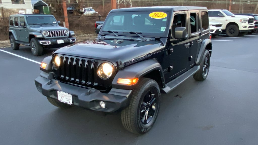 Certified 2022 Jeep Wrangler Unlimited Sport Altitude SUV