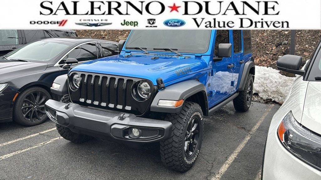 Used 2022 Jeep Wrangler Unlimited Willys SUV