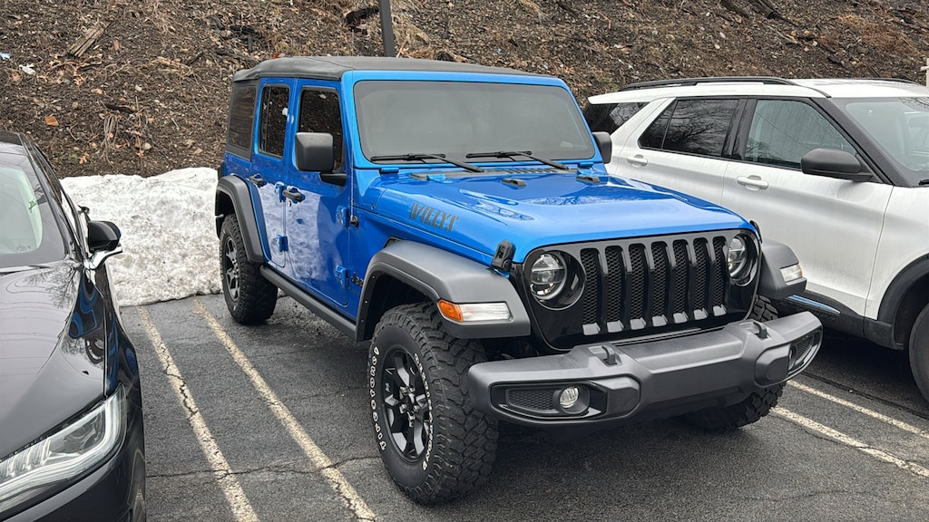 Used 2022 Jeep Wrangler Unlimited Willys SUV