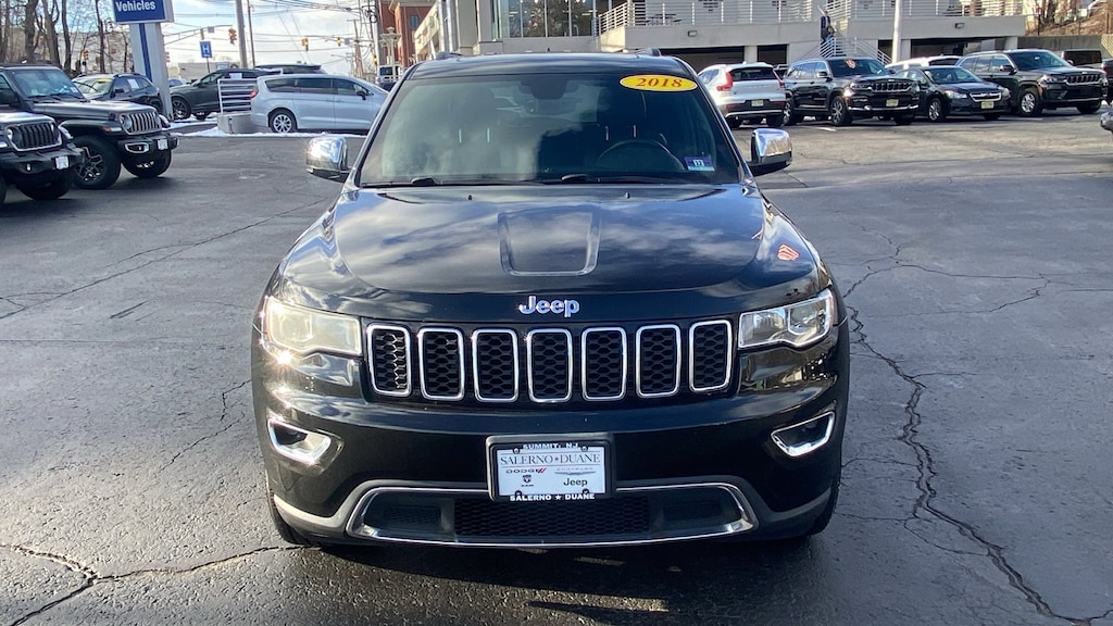 Certified 2018 Jeep Grand Cherokee Limited SUV
