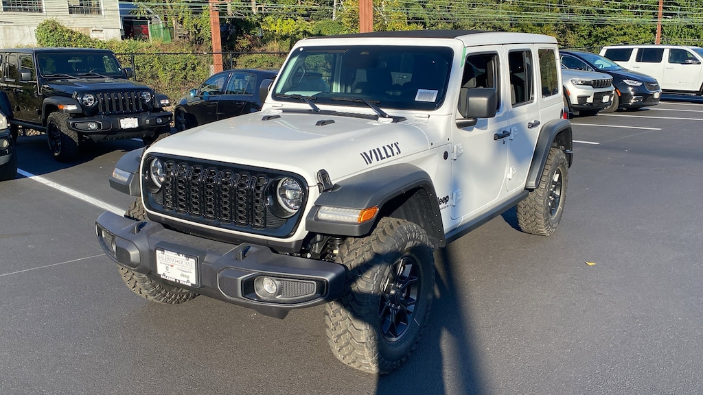 New 2025 Jeep Wrangler 4-DOOR WILLYS Sport Utility