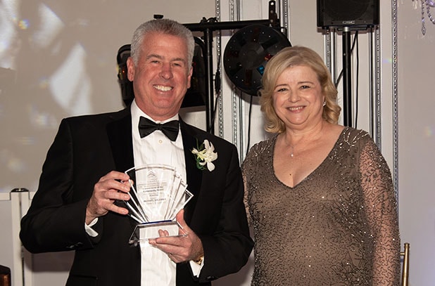 Michael Salerno awarded for charity work