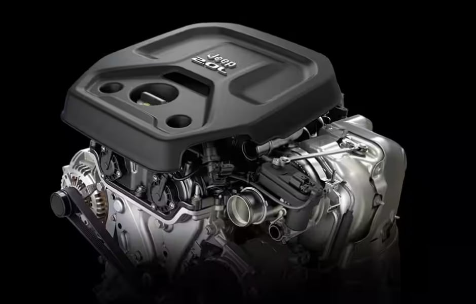 2024 Jeep® Wrangler 2.0L Turbo engine