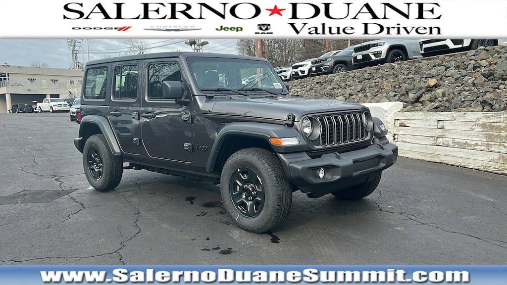 New 2026 Jeep Wrangler 4-DOOR SPORT Sport Utility