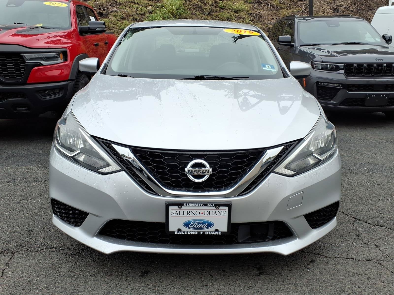 Used 2019 Nissan Sentra SV with VIN 3N1AB7AP8KY424928 for sale in Summit, NJ