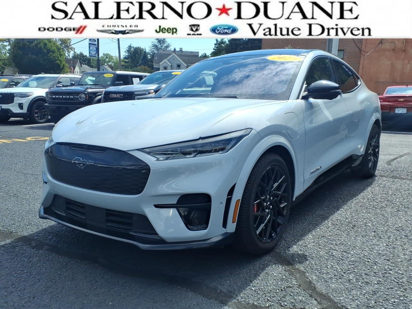 Used 2023 Ford Mustang Mach-E GT AWD with VIN 3FMTK4SX9PMA45739 for sale in Summit, NJ