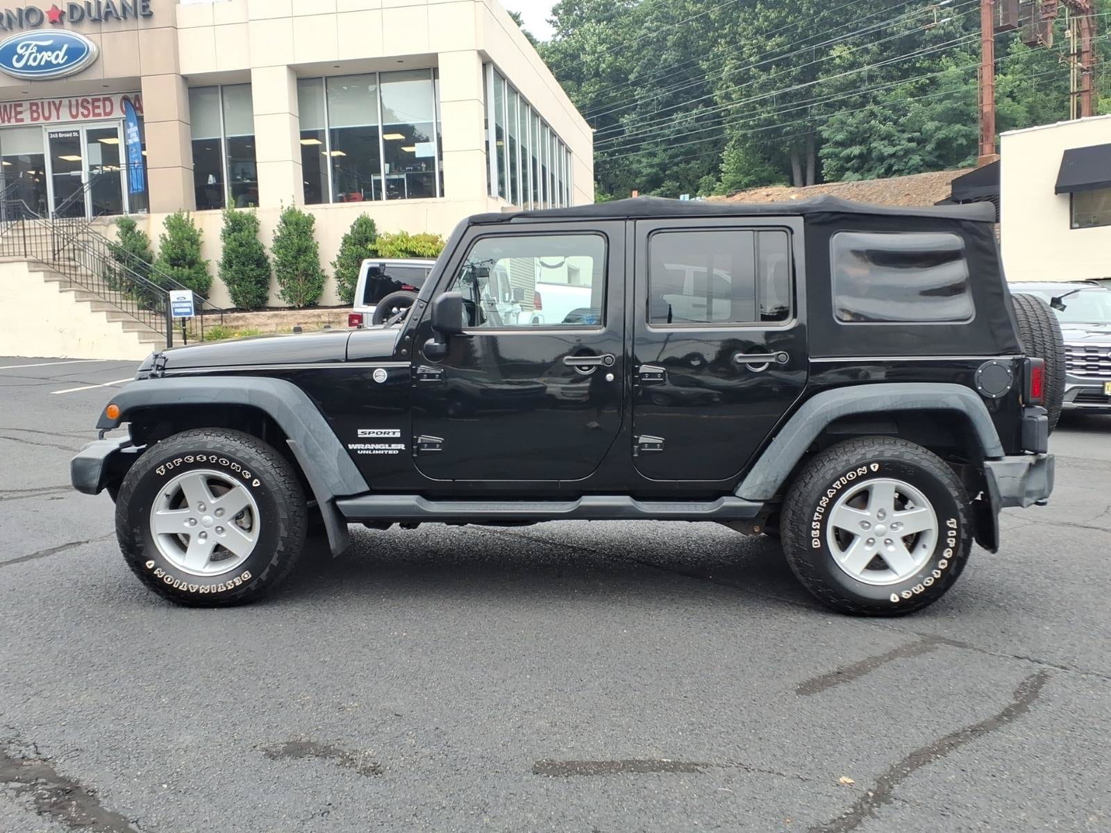 Used 2015 Jeep Wrangler Unlimited Sport with VIN 1C4BJWDG5FL571152 for sale in Summit, NJ