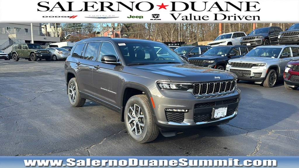 New 2025 Jeep Grand Cherokee L LIMITED 4X4 Sport Utility