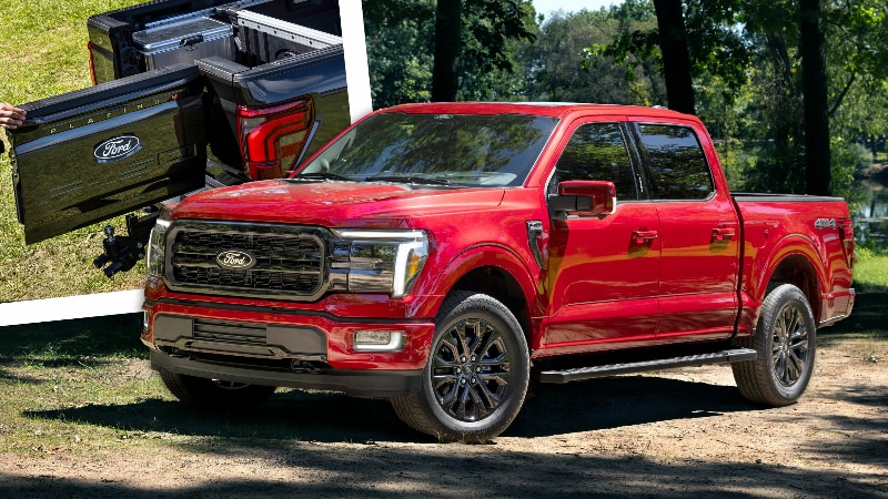 2024 Ford-F-150 Lariat parked near summit nj