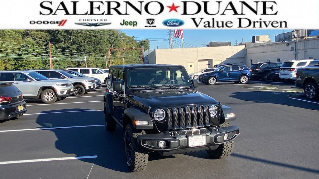 Used 2022 Jeep Wrangler Unlimited Willys SUV