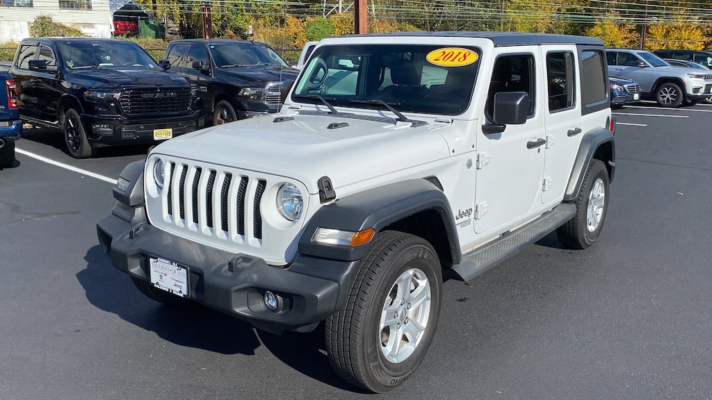 Used 2018 Jeep Wrangler Unlimited Sport S SUV