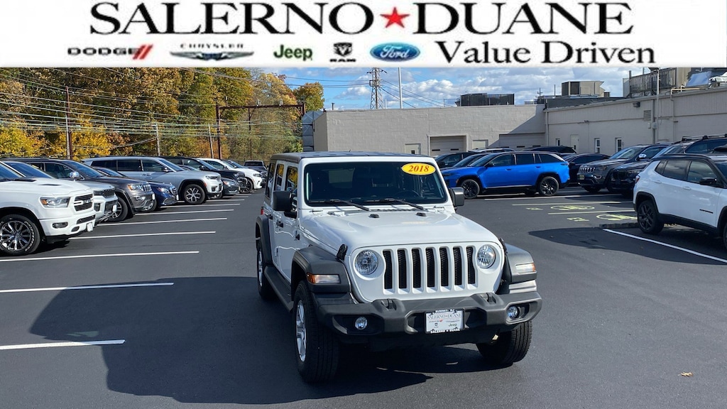 Used 2018 Jeep Wrangler Unlimited Sport S SUV