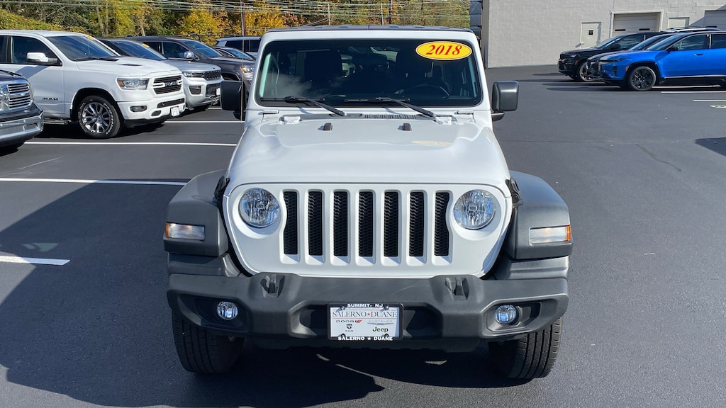 Used 2018 Jeep Wrangler Unlimited Sport S SUV