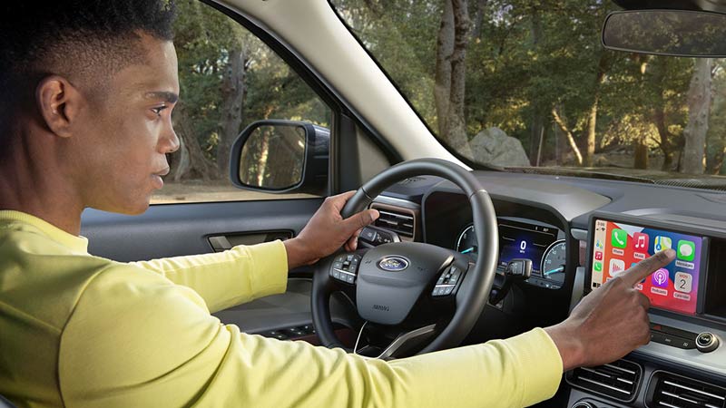 2024 Ford Maverick Apple CarPlay and Android Auto compatibility