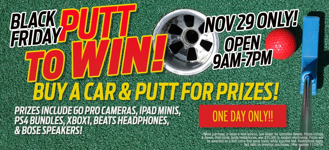 Black Friday Putt to Win Event