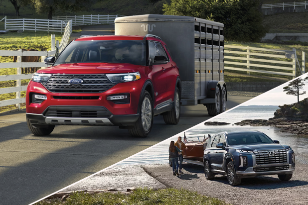2023 Explorer tows a maximum of 5,600 pounds