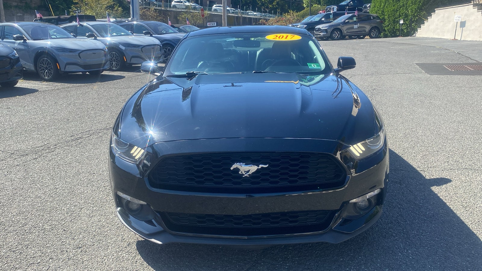 Certified 2017 Ford Mustang EcoBoost Premium with VIN 1FA6P8TH8H5345495 for sale in Summit, NJ