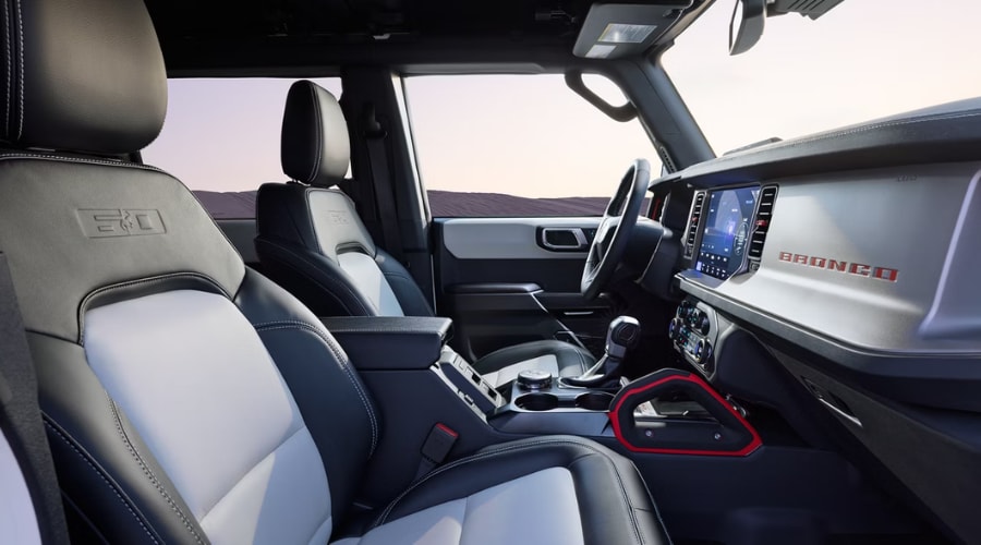 2026 Ford Bronco Interior Seating Salerno Duane Ford in Summit, NJ