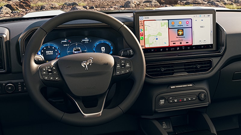 2025 Ford Bronco Sport Sync 4 infotainment