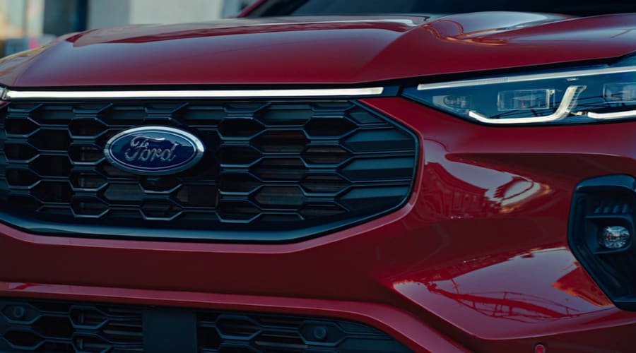 2026 Ford Escape Hybrid Badging Close-up Salerno Duane Ford in Summit, NJ