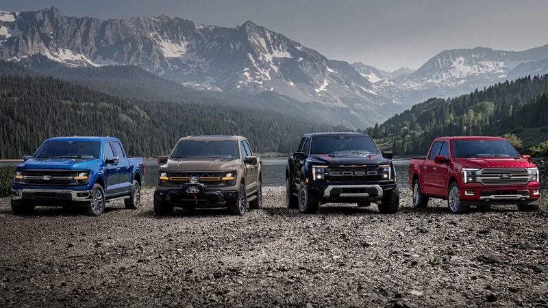 2025 Ford F-150 lineup lease specials NJ