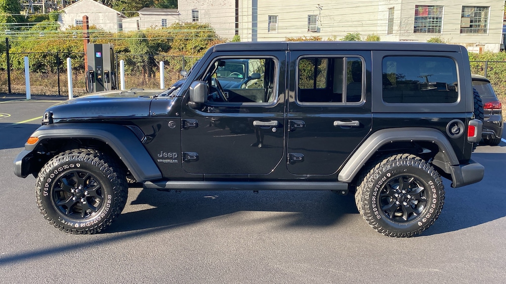 Used 2022 Jeep Wrangler Unlimited Willys SUV