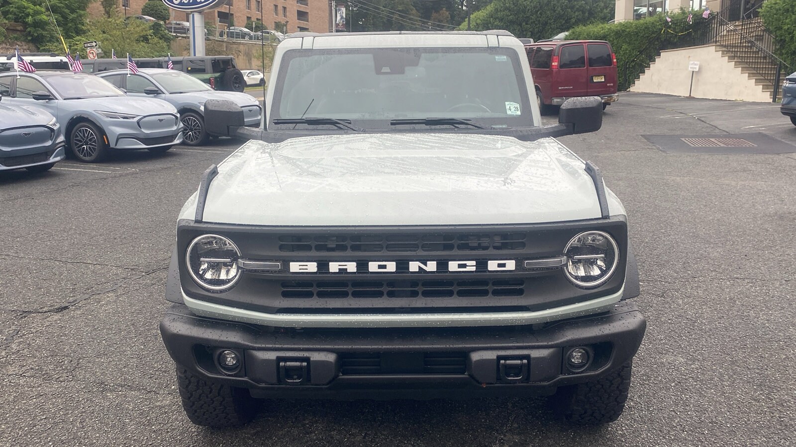 Certified 2023 Ford Bronco 2-Door Black Diamond with VIN 1FMDE5APXPLB19013 for sale in Summit, NJ