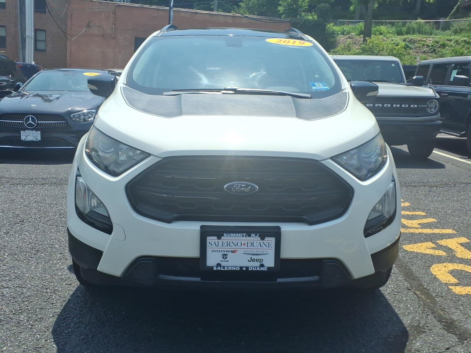 Used 2019 Ford Ecosport SES with VIN MAJ6S3JL3KC252377 for sale in Summit, NJ