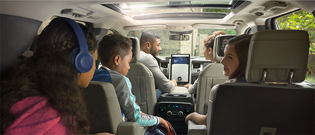 2023 Expedition rear-seat entertainment for families