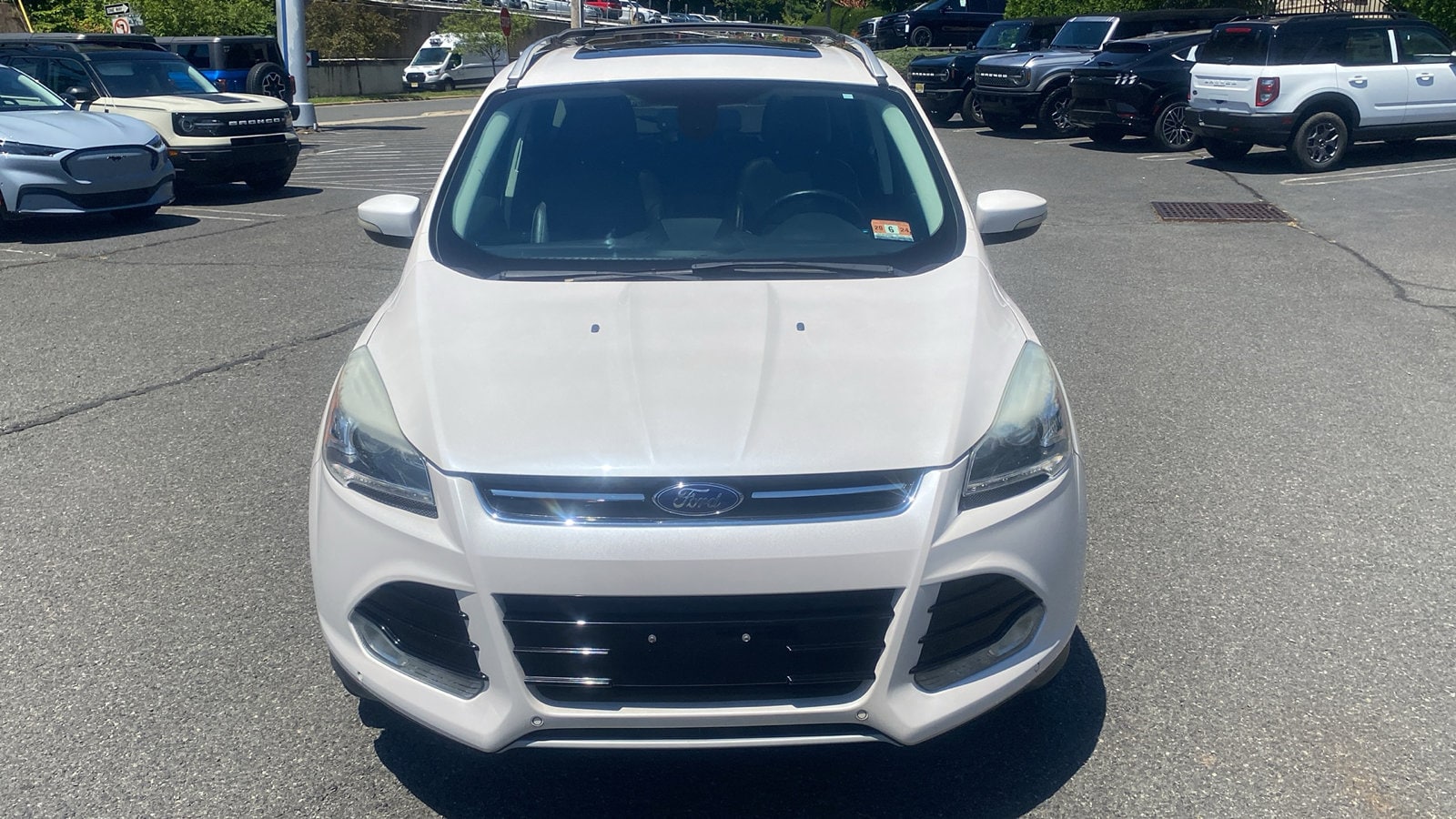 Used 2013 Ford Escape Titanium with VIN 1FMCU9J97DUD62419 for sale in Summit, NJ