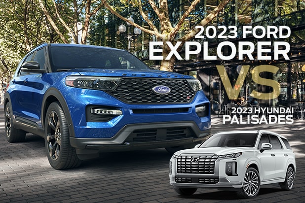 2023 Ford Explorer vs. 2023 Palisades Face Off NJ