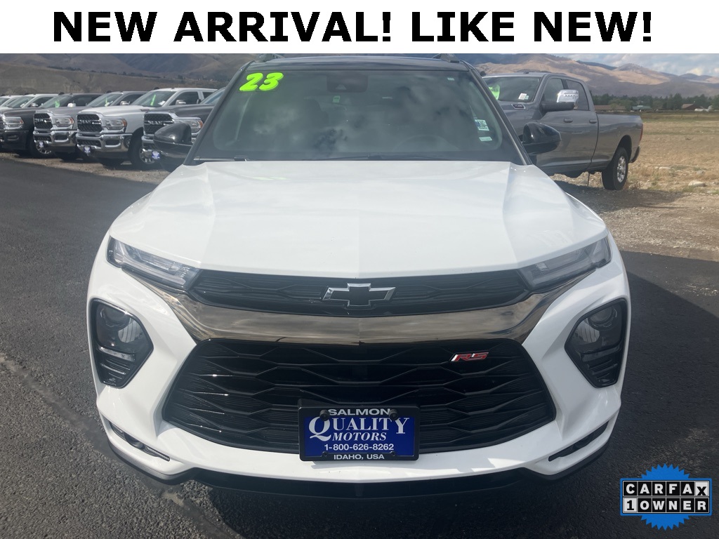 Used 2023 Chevrolet TrailBlazer RS with VIN KL79MUSL3PB196411 for sale in Salmon, ID