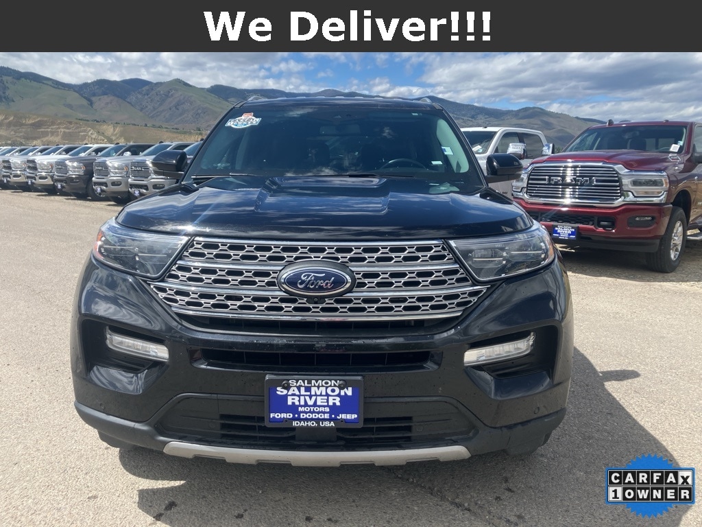 Used 2022 Ford Explorer Limited with VIN 1FMSK8FH3NGB19119 for sale in Salmon, ID