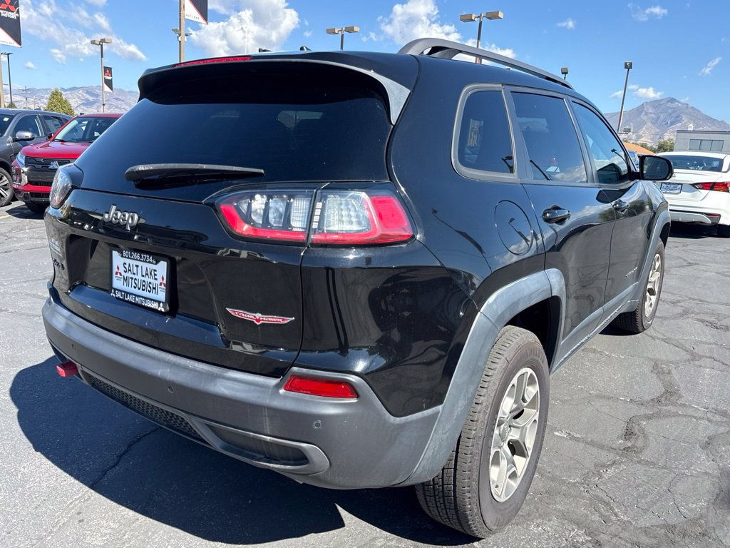 Used 2020 Jeep Cherokee Trailhawk with VIN 1C4PJMBX0LD504137 for sale in South Salt Lake, UT