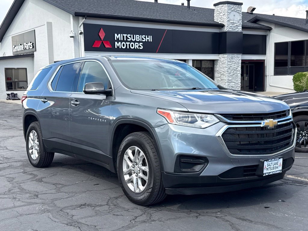 Used 2020 Chevrolet Traverse LS with VIN 1GNERFKW7LJ184942 for sale in South Salt Lake, UT
