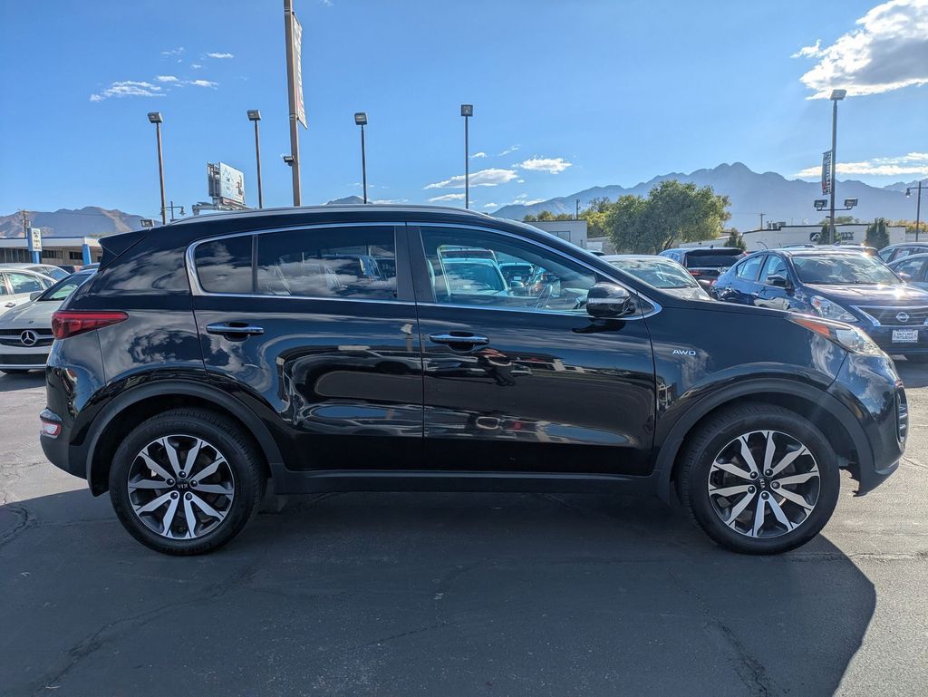 Used 2017 Kia Sportage EX with VIN KNDPNCAC5H7223213 for sale in South Salt Lake, UT