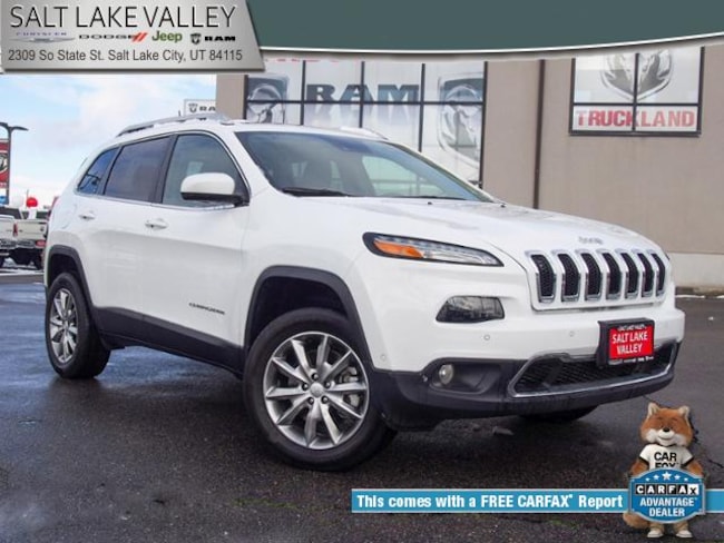 used 2017 jeep cherokee limited 4x4 for sale in salt lake city ut