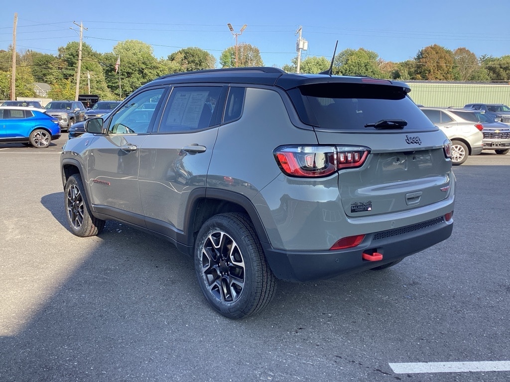 Used 2021 Jeep Compass Trailhawk For Sale Gardner MA.