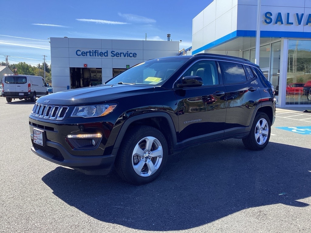 Used 2020 Jeep Compass Latitude with VIN 3C4NJDBB0LT196568 for sale in Gardner, MA