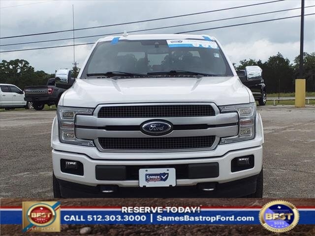 Used 2019 Ford F-150 Platinum with VIN 1FTEW1E43KFA61414 for sale in Laredo, TX