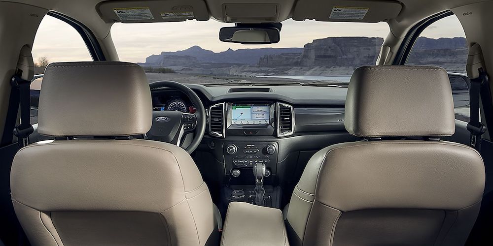 2019 Ford Ranger Front Interior
