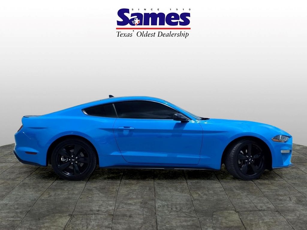 Used 2022 Ford Mustang EcoBoost with VIN 1FA6P8TH5N5111696 for sale in Cedar Creek, TX