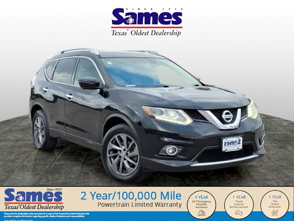 Used 2016 Nissan Rogue SL with VIN 5N1AT2MV7GC783402 for sale in Cedar Creek, TX