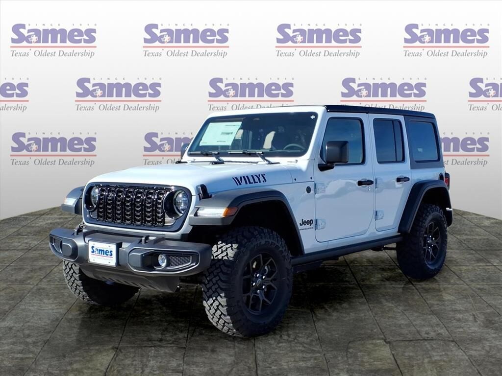 New 2026 Jeep Wrangler 4-DOOR WILLYS Sport Utility