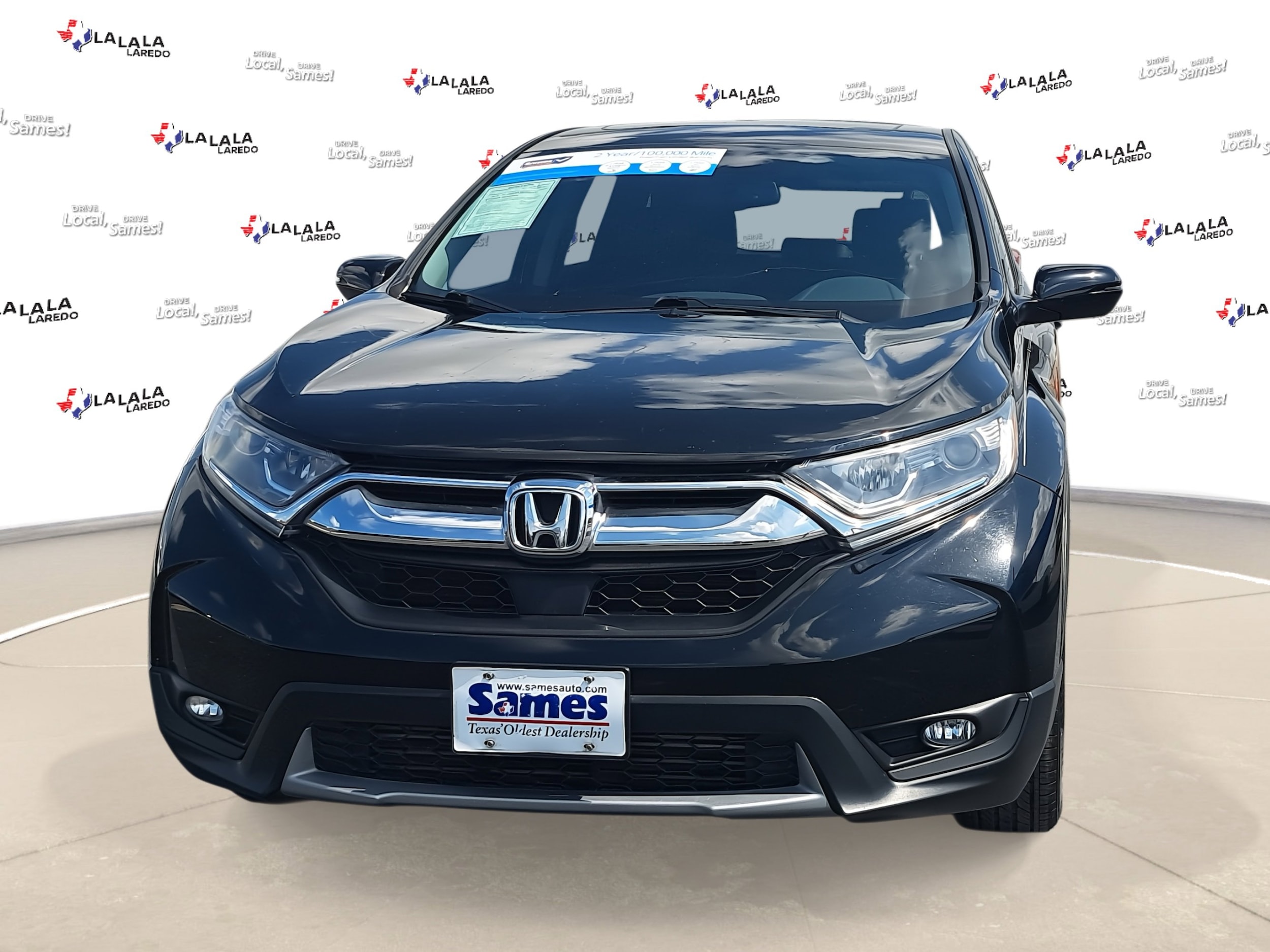 Used 2019 Honda CR-V EX-L with VIN 5J6RW1H89KL007885 for sale in Laredo, TX