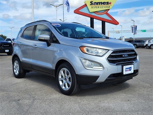 Certified 2018 Ford Ecosport SE with VIN MAJ3P1TE9JC161250 for sale in Corpus Christi, TX